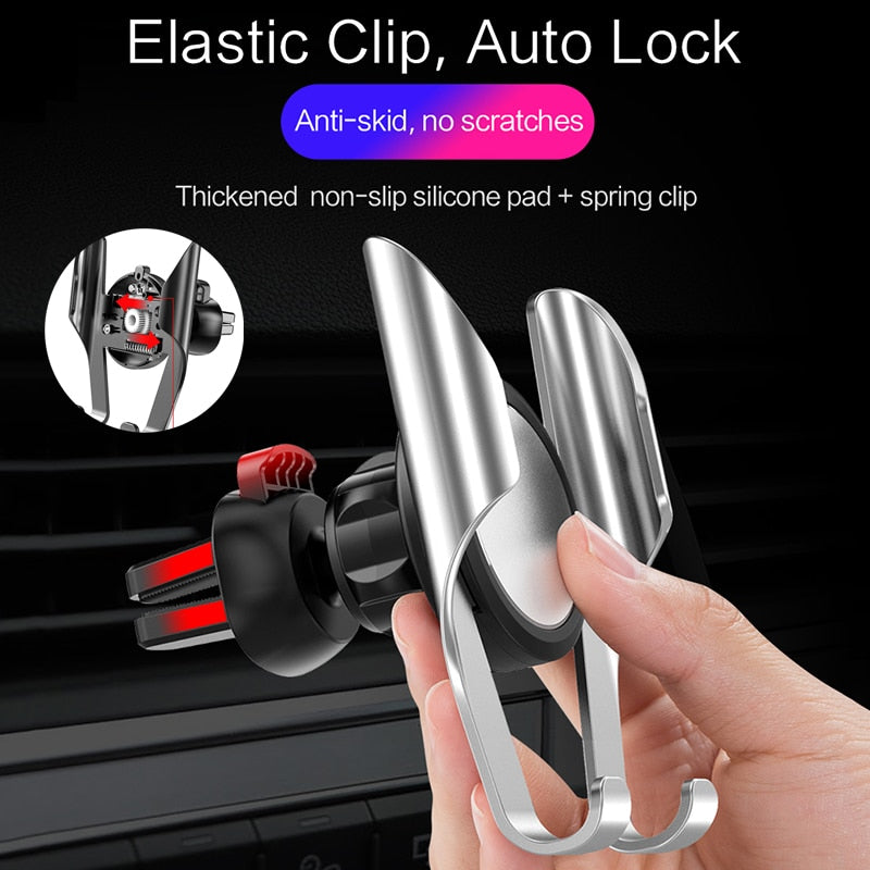360° Rotating Car Air Vent Phone Holder Mount by HitMyNeed