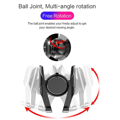 360° Rotating Car Air Vent Phone Holder Mount by HitMyNeed