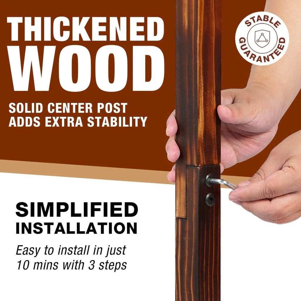 360° Rotating Fishing Rod Rack Floor Stand for 16 Rods by HitMyNeed