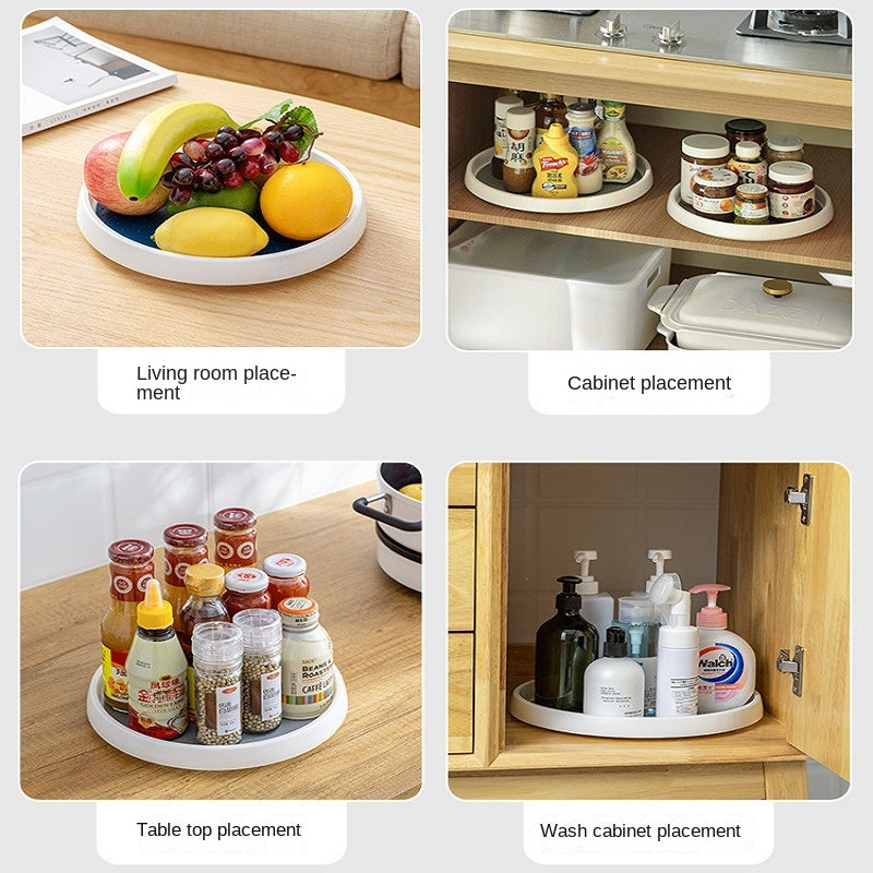 360° Rotating Spice Rack Turntable Organizer by HitMyNeed