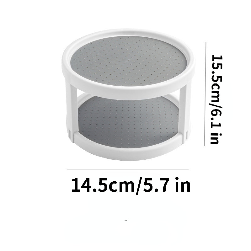 360° Rotating Spice Rack Turntable Organizer by HitMyNeed