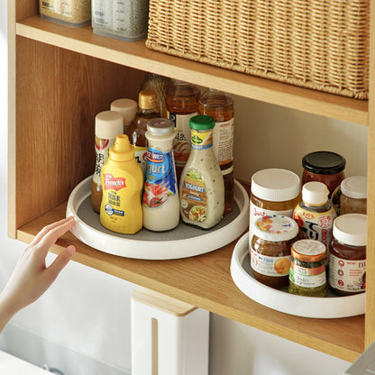 360° Rotating Spice Rack Turntable Organizer Double Layer by HitMyNeed
