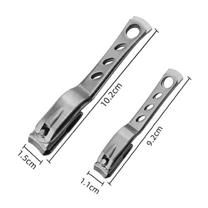 360° Rotating Stainless Steel Nail Clippers by HitMyNeed