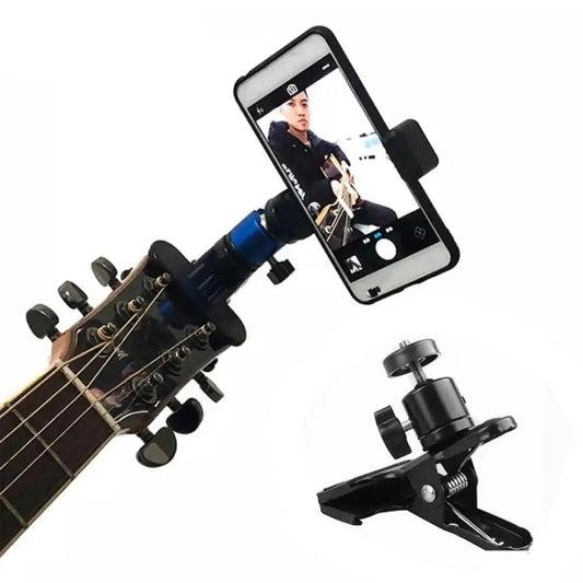 360° Rotating Universal Guitar Phone Holder Stand by HitMyNeed