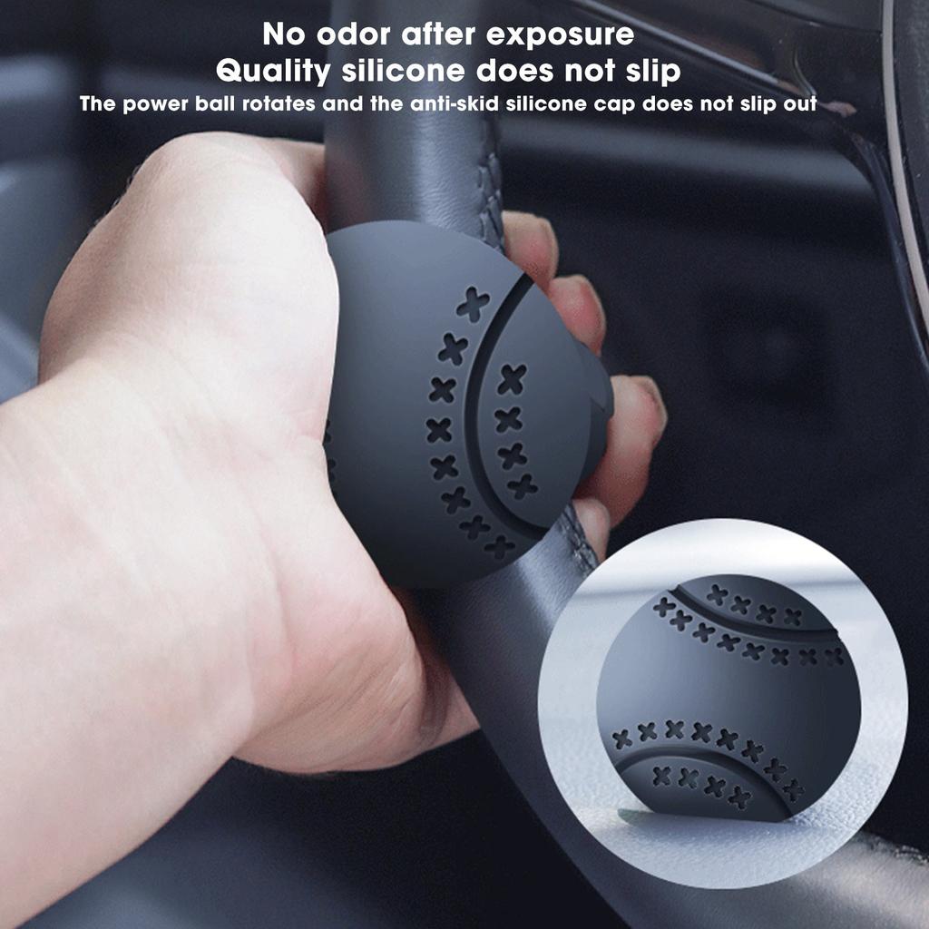 360° Steering Wheel Booster Knob for Easy Maneuvering by HitMyNeed