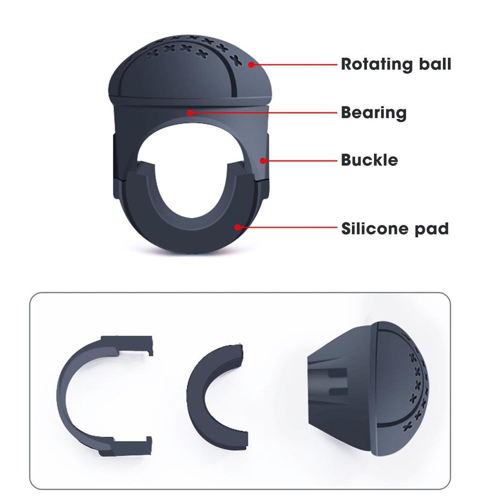 360° Steering Wheel Booster Knob for Easy Maneuvering by HitMyNeed