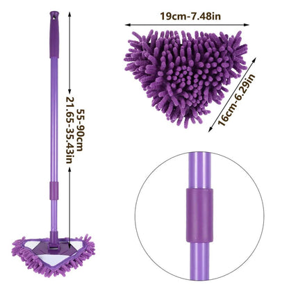 360° Triangle Telescopic Mop for Floor & Ceiling by HitMyNeed