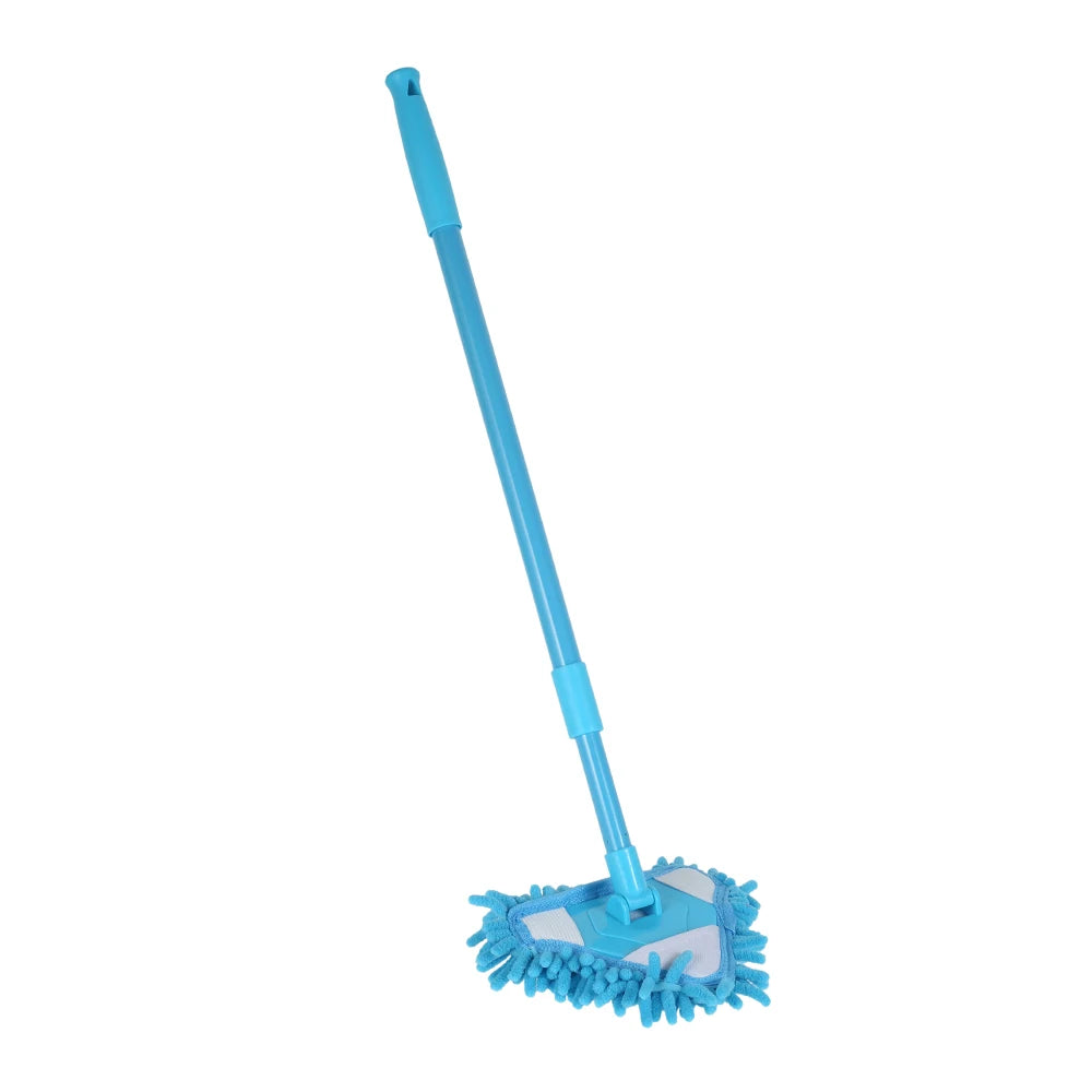 360° Triangle Telescopic Mop for Floor & Ceiling blue-mop by HitMyNeed