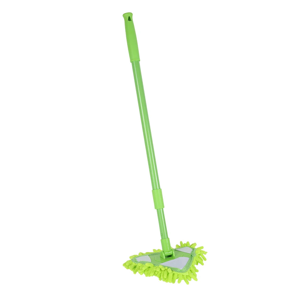 360° Triangle Telescopic Mop for Floor & Ceiling green-mop by HitMyNeed
