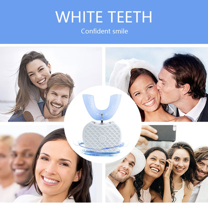 360° U-Shaped Mouthpiece Toothbrush by HitMyNeed