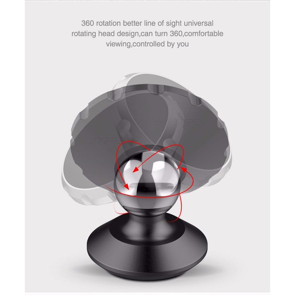 360° Universal Magnetic Car Phone Holder Mount by HitMyNeed