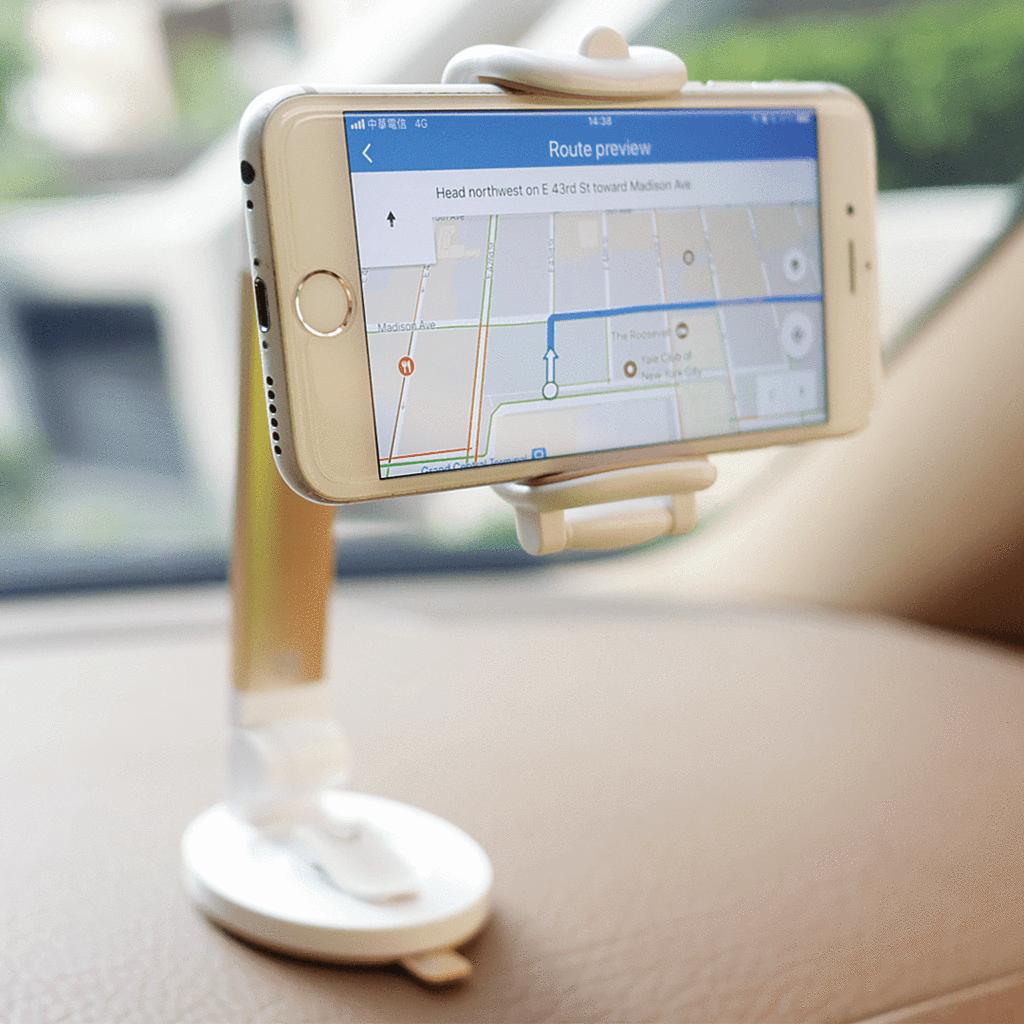 360° Universal Mobile Phone Holder with Suction Mount by HitMyNeed