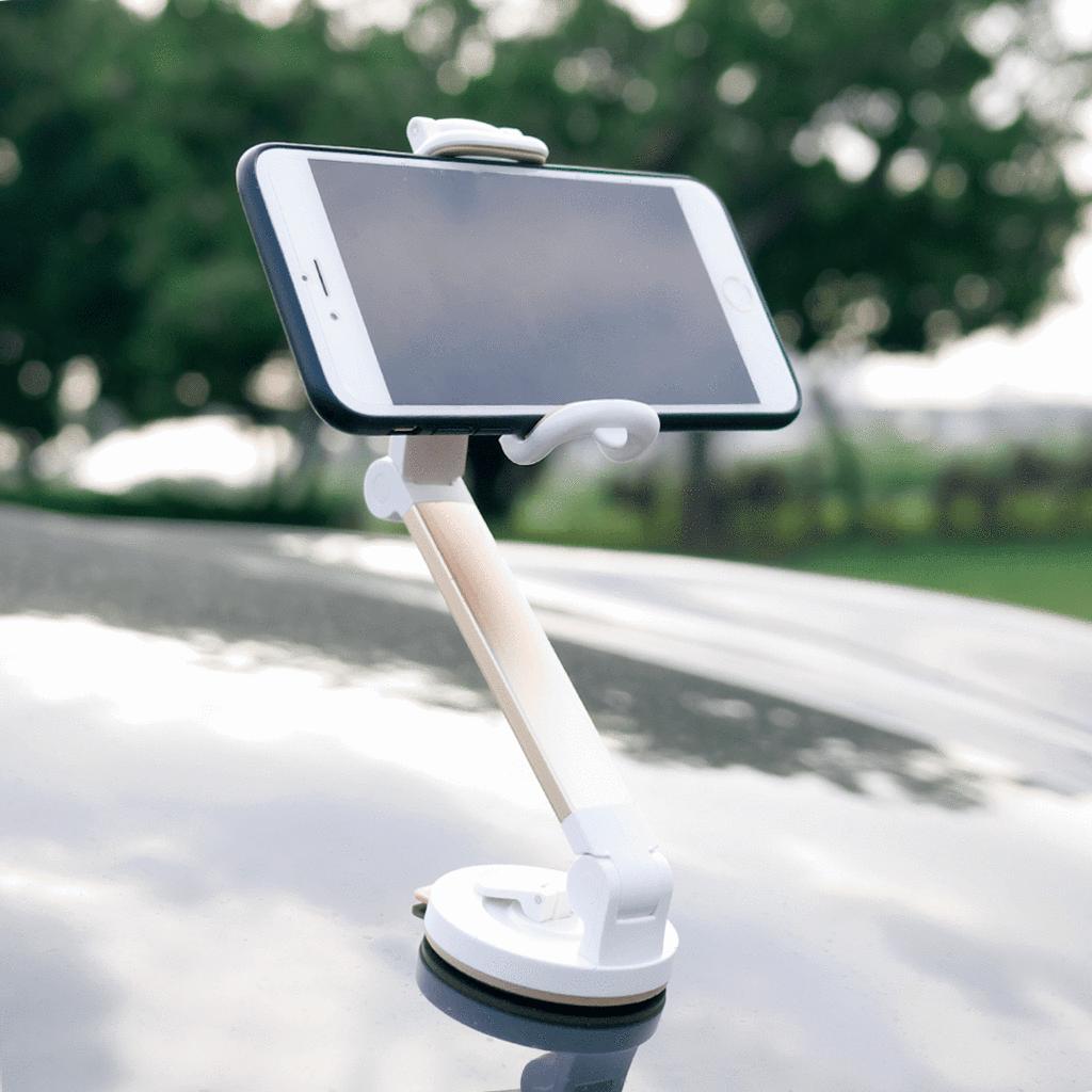 360° Universal Mobile Phone Holder with Suction Mount by HitMyNeed
