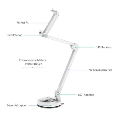 360° Universal Mobile Phone Holder with Suction Mount by HitMyNeed
