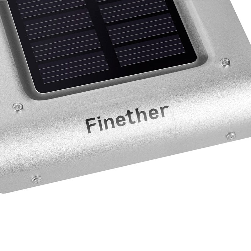 Solar Motion Sensor Wall Light Set, 2 Pack