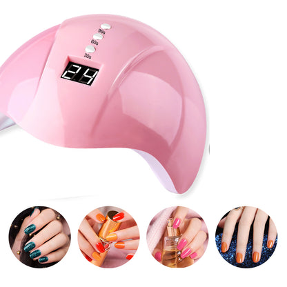 36W LED Gel Nail Dryer Lamp with Timer by HitMyNeed