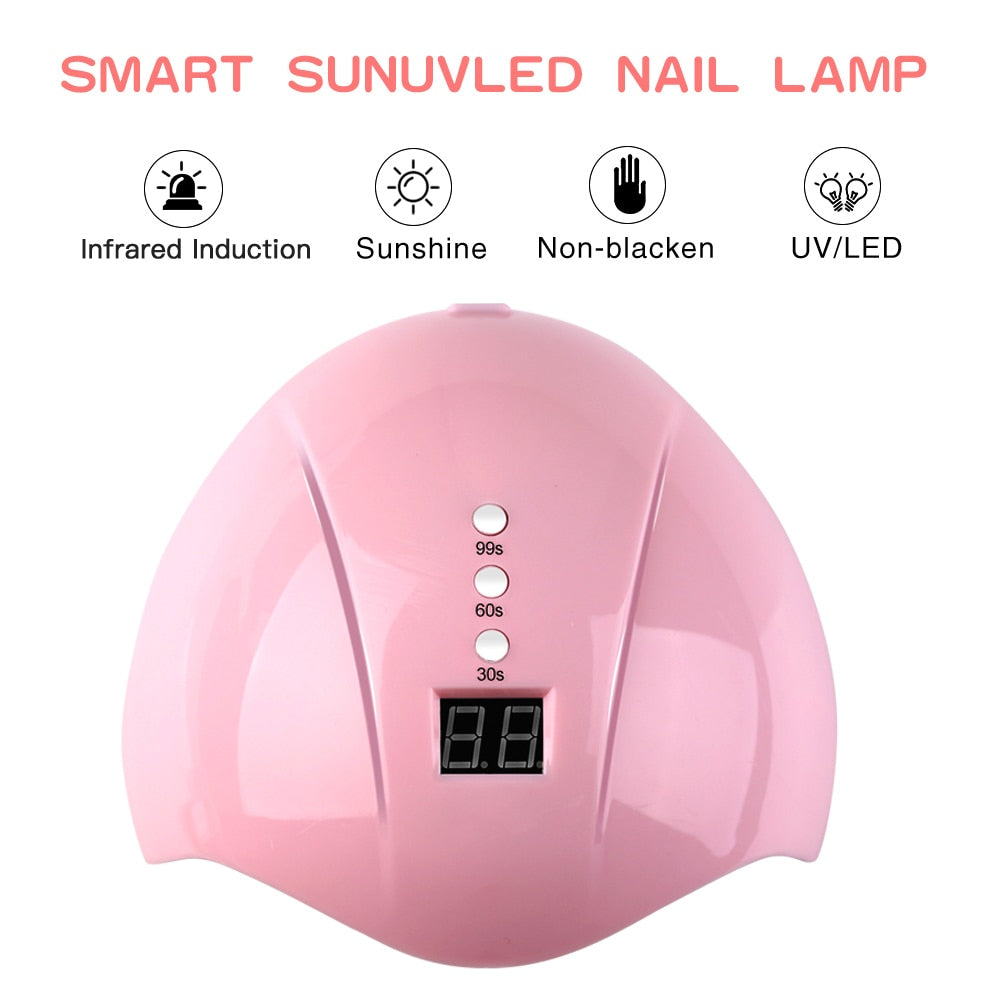 36W LED Gel Nail Dryer Lamp with Timer by HitMyNeed