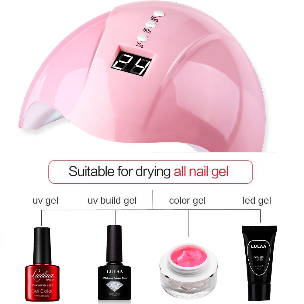 36W LED Gel Nail Dryer Lamp with Timer by HitMyNeed