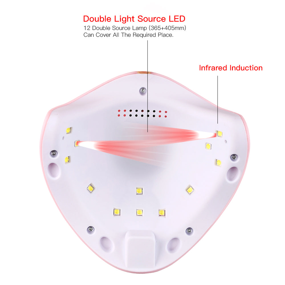 36W LED Gel Nail Dryer Lamp with Timer by HitMyNeed