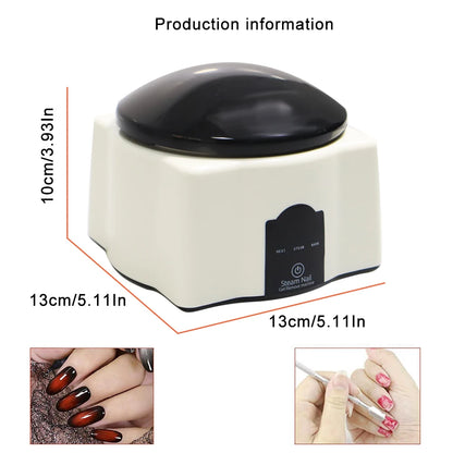 36W Steam Gel Nail Polish Remover for Home & Salon by HitMyNeed