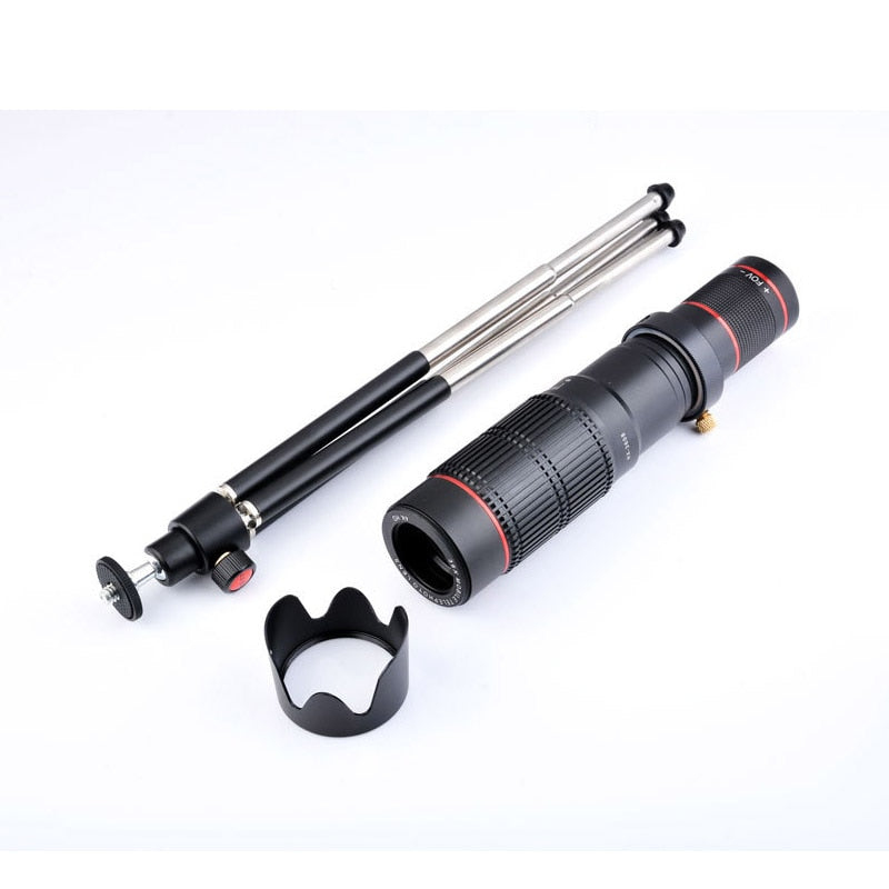 36x Smartphone Telescope Zoom Lens with Tripod by HitMyNeed