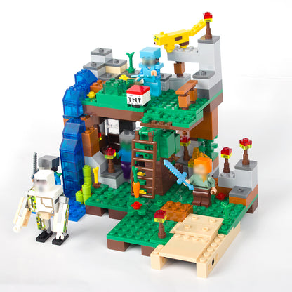 378-Piece Minecraft Style Building Brick Set by HitMyNeed