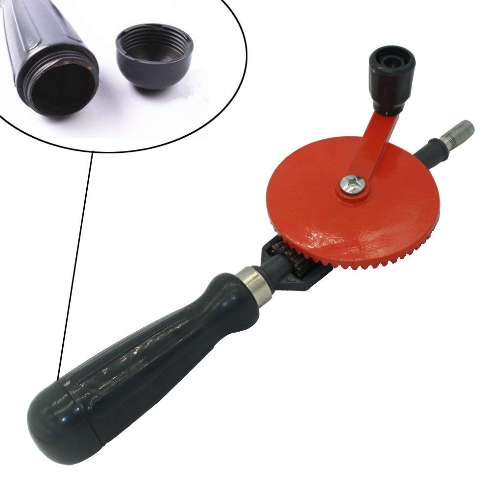 3/8-Inch Manual Hand Drill with Double Gear Drive by HitMyNeed