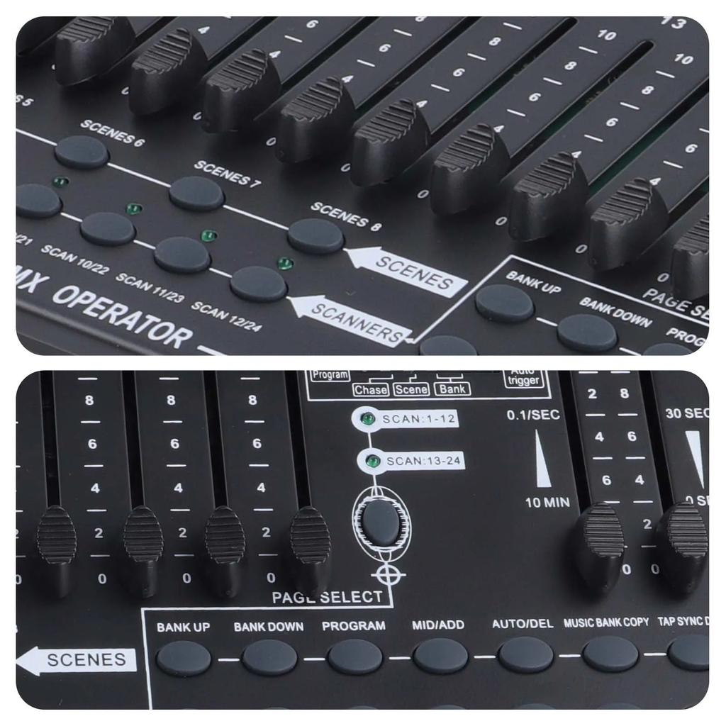 384-Channel DMX512 Lighting Controller Console by HitMyNeed