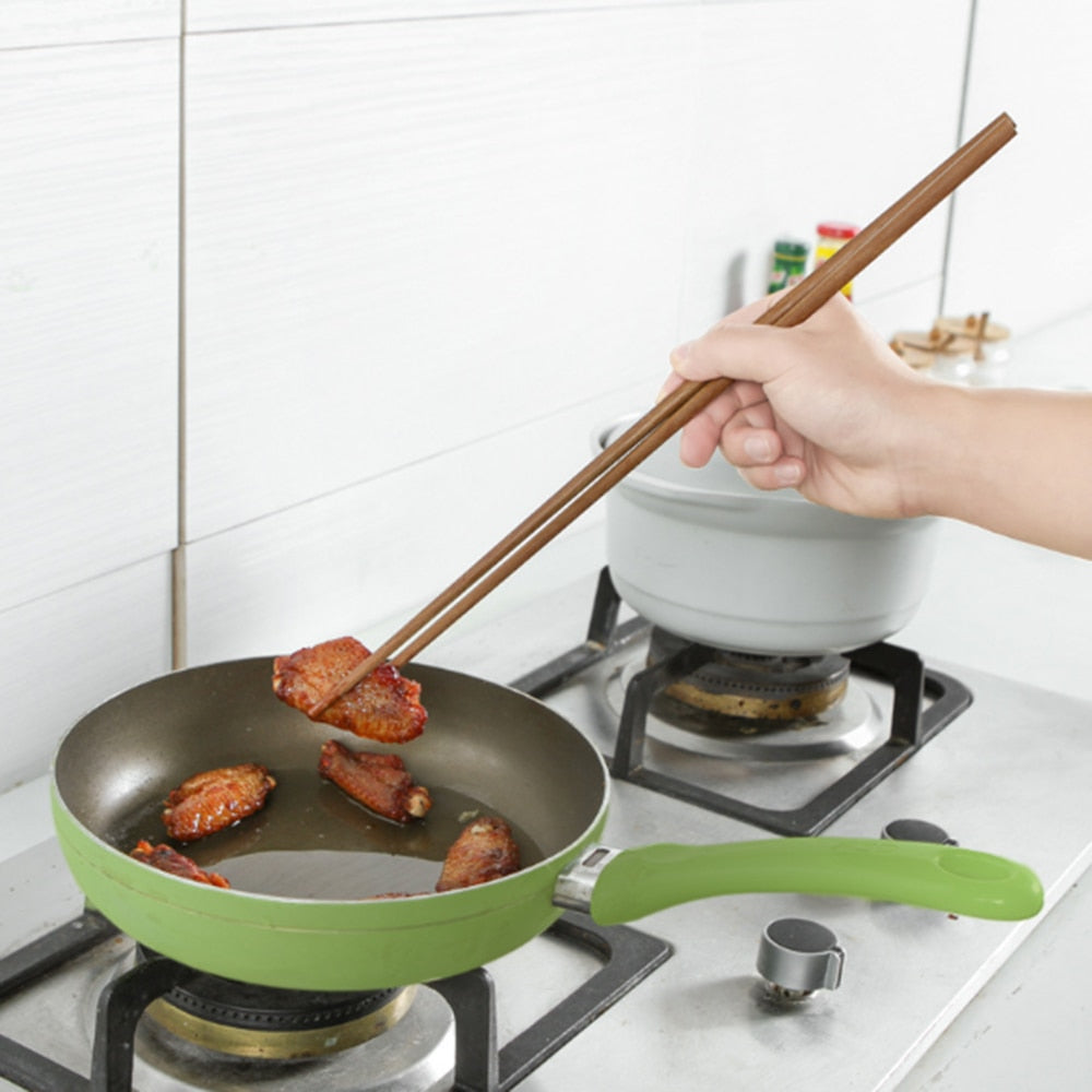 38cm Long Wooden Cooking Chopsticks by HitMyNeed