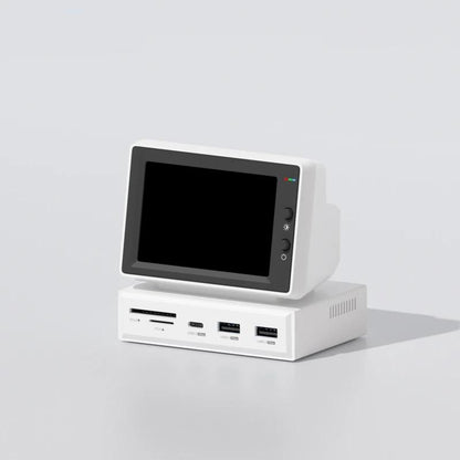 3.5" IPS AIDA64 Mini Performance Monitor with USB‑C Hub by HitMyNeed