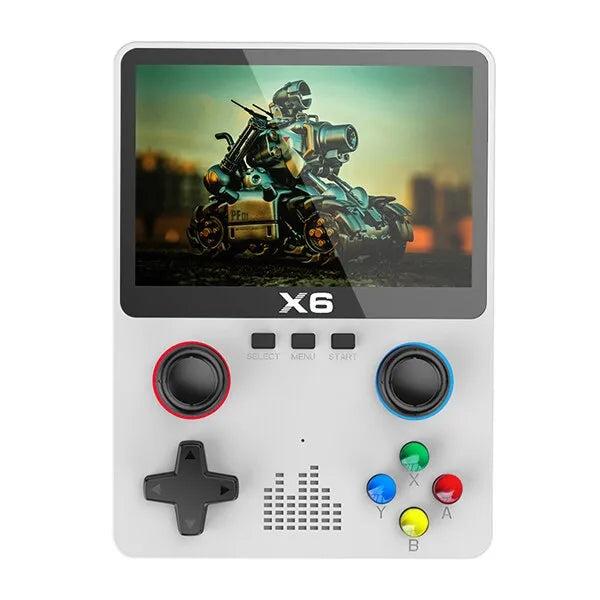 3.5" IPS Handheld Game Console with Dual Joysticks white by HitMyNeed