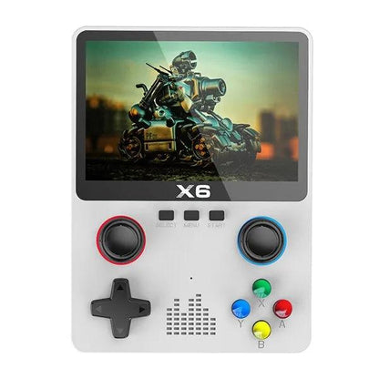 3.5" IPS Handheld Game Console with Dual Joysticks white by HitMyNeed