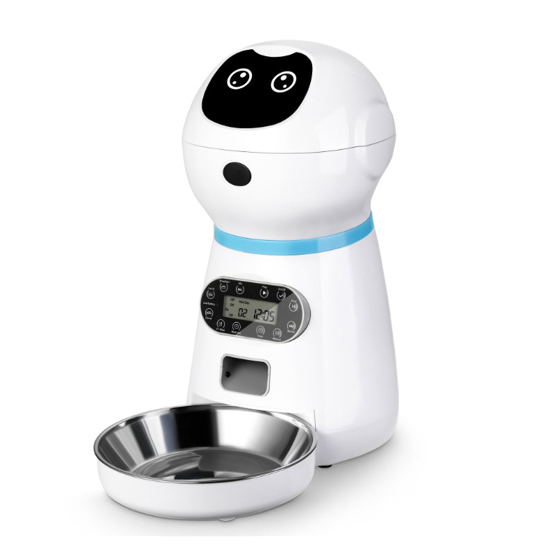3.5L Automatic Pet Feeder with Timer & Steel Bowl a by HitMyNeed