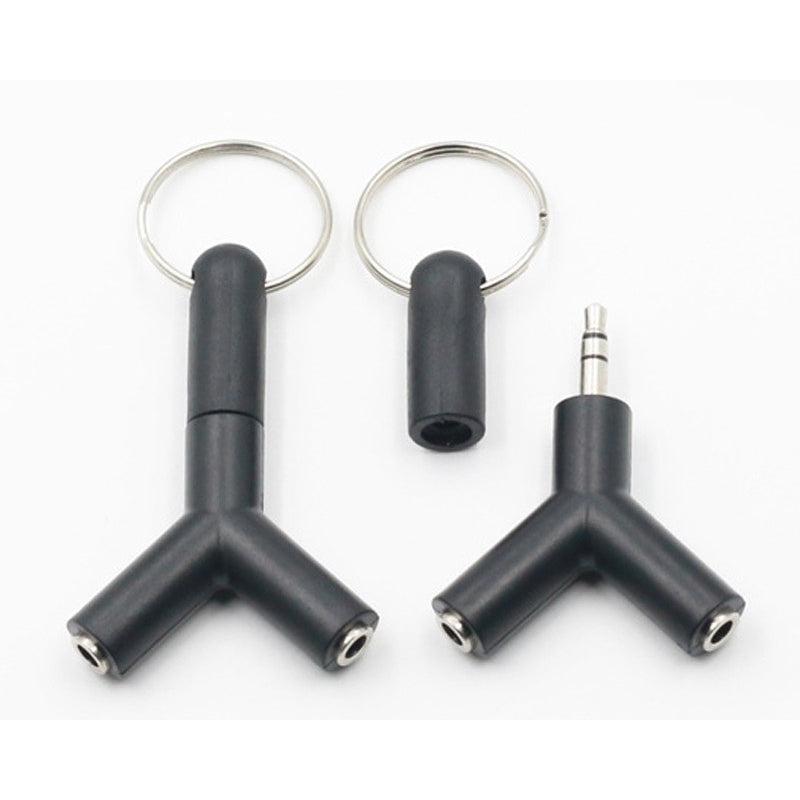 3.5mm Double Headphone Jack Splitter Adapter by HitMyNeed