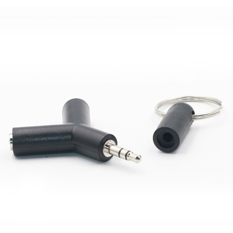 3.5mm Double Headphone Jack Splitter Adapter by HitMyNeed