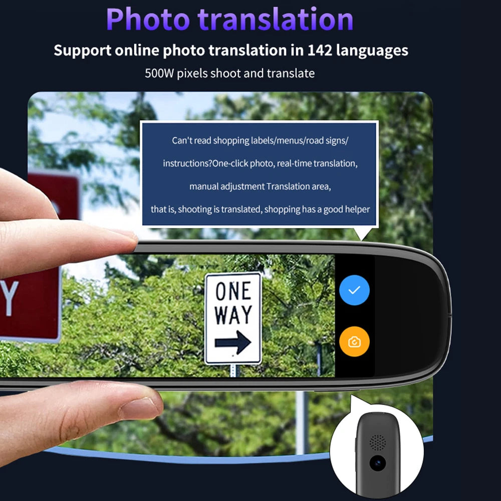 3.7" Touchscreen Dictionary & 142-Language Translator Pen by HitMyNeed