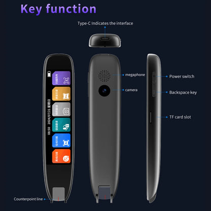 3.7" Touchscreen Dictionary & 142-Language Translator Pen by HitMyNeed