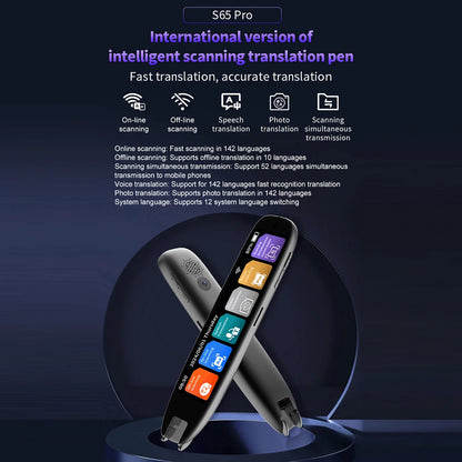3.7" Touchscreen Dictionary & 142-Language Translator Pen by HitMyNeed