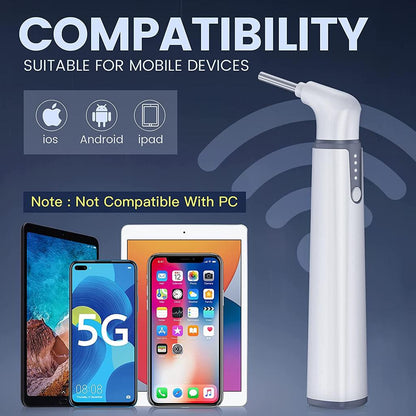 3.9mm Wireless Ear Camera Otoscope 720P HD Resolution by HitMyNeed