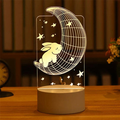 3D Acrylic USB LED Night Light Neon Sign 18 by HitMyNeed