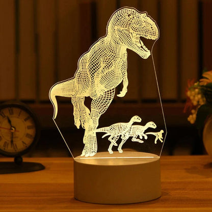 3D Acrylic USB LED Night Light Neon Sign 19 by HitMyNeed