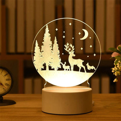3D Acrylic USB LED Night Light Neon Sign 2 by HitMyNeed