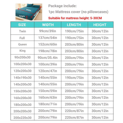 3D Air Fabric Waterproof Thick Mattress Protector by HitMyNeed