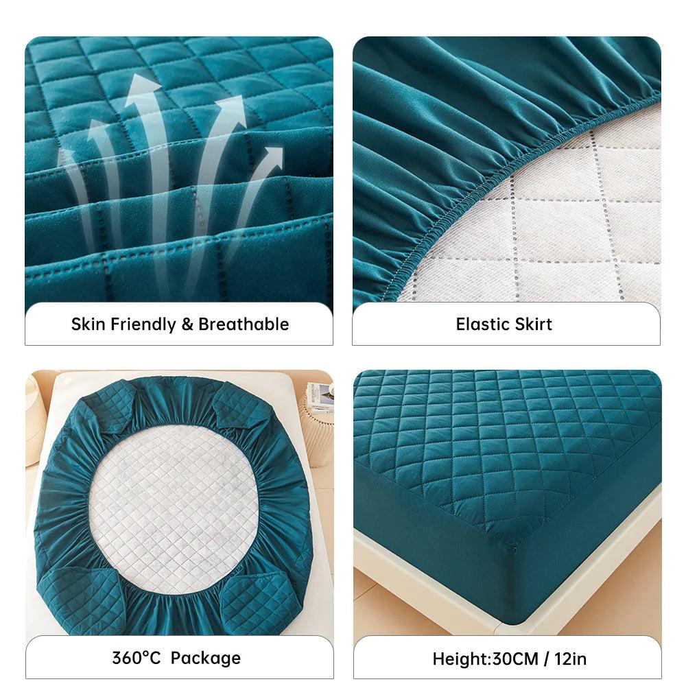 3D Air Fabric Waterproof Thick Mattress Protector by HitMyNeed