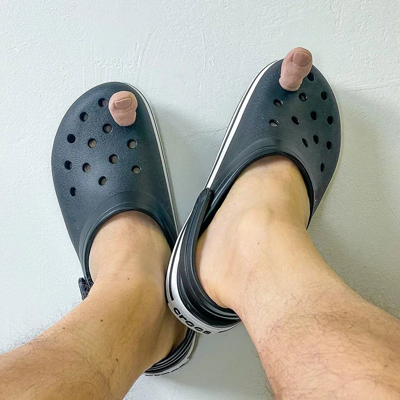 3D Alligator Big Toe Croc Shoe Charm by HitMyNeed