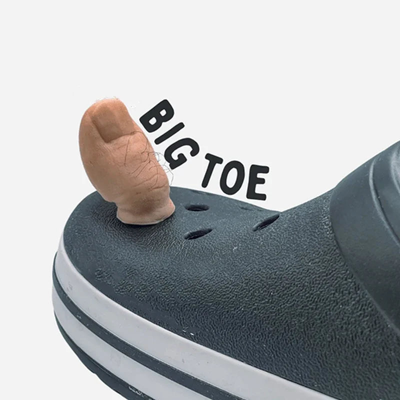 3D Alligator Big Toe Croc Shoe Charm by HitMyNeed