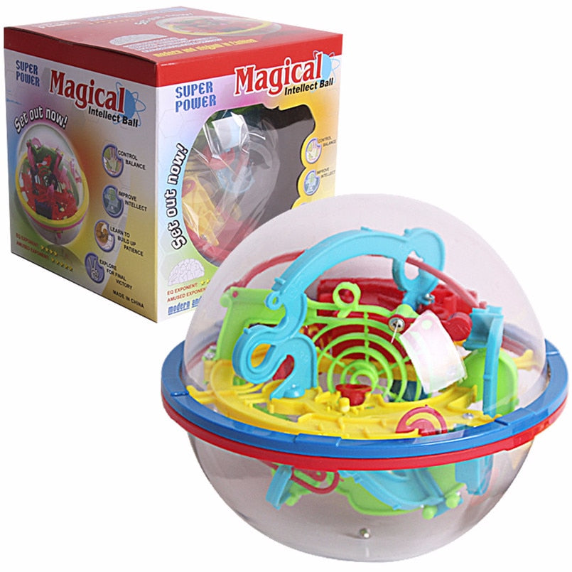 3D Ball Maze Puzzle Brain Teaser for Kids by HitMyNeed