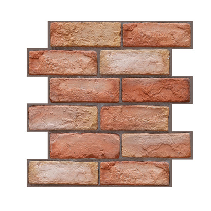 3D Brick Effect Self Adhesive Wall Panels 30x30cm by HitMyNeed