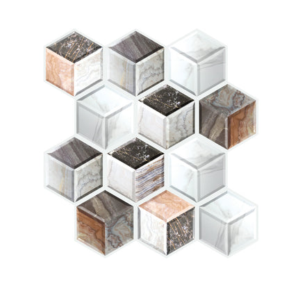 3D Brick Effect Self Adhesive Wall Panels 30x30cm jqz655 by HitMyNeed