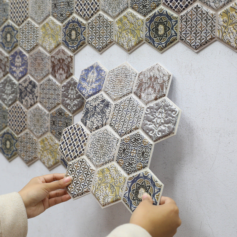3D Brick Effect Self Adhesive Wall Panels 30x30cm jqz657 by HitMyNeed